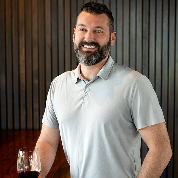Caprio Cellars Tasting Room Extraordinaire Rick Munson